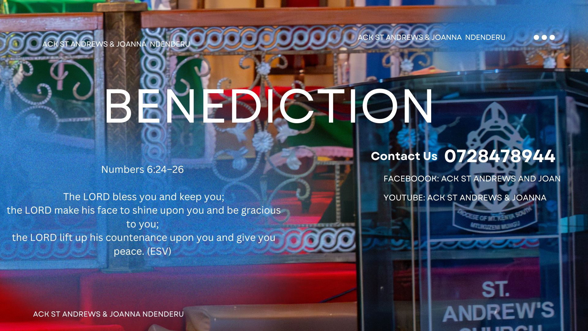 Benediction