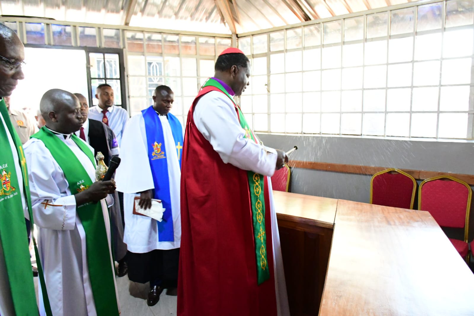 Gatuikira KAMA Pavilion Modern Pulpit Blessed