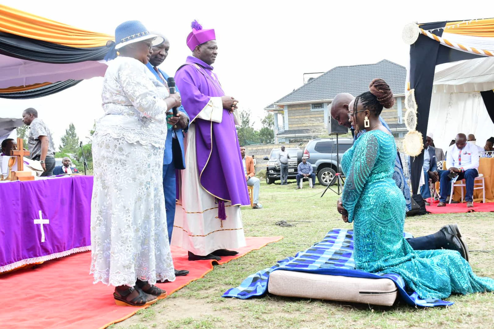 Bishop Gachathi Receives Parental Blessings