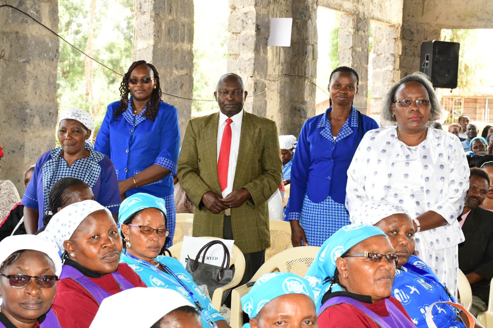 SERVICE OF LAYING OF THE FOUNDATION STONE HELD AT ST. MARKS KANUNGA