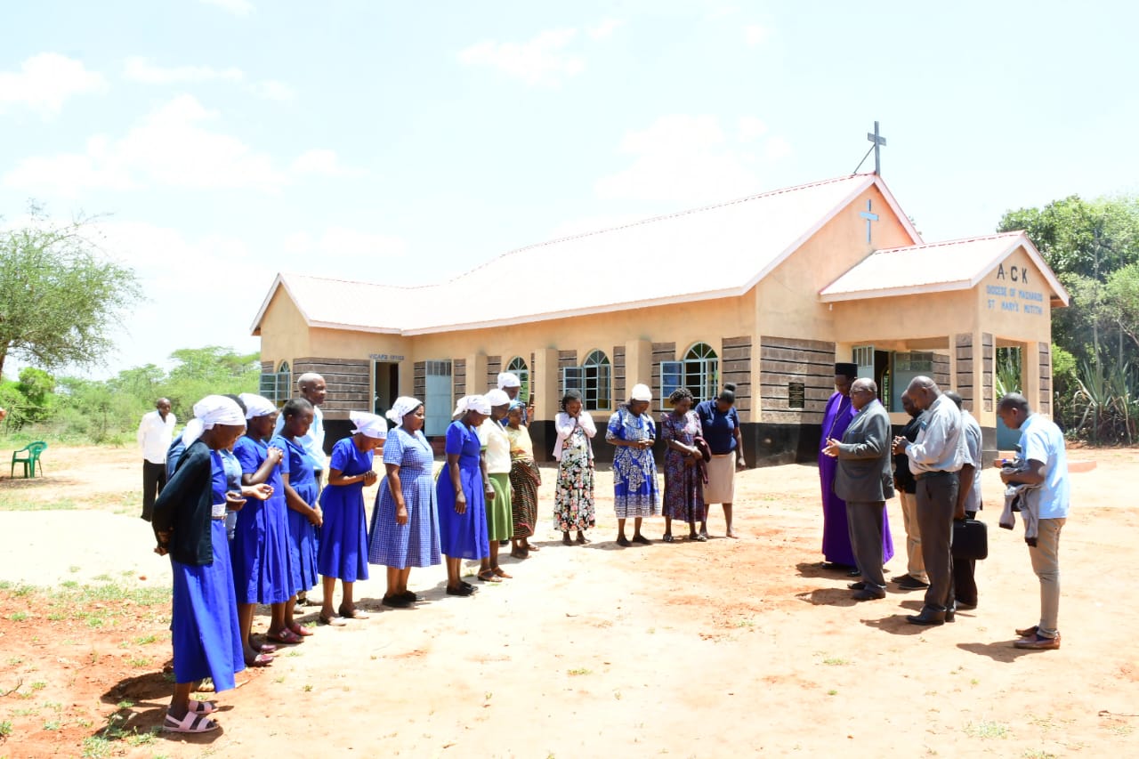 BISHOP CHARLES VISITS DISTANT PARISHES IN KIBAUNI