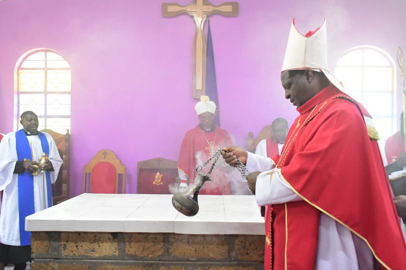 NEW MATATHIA SANCTUARY CONSECRATED