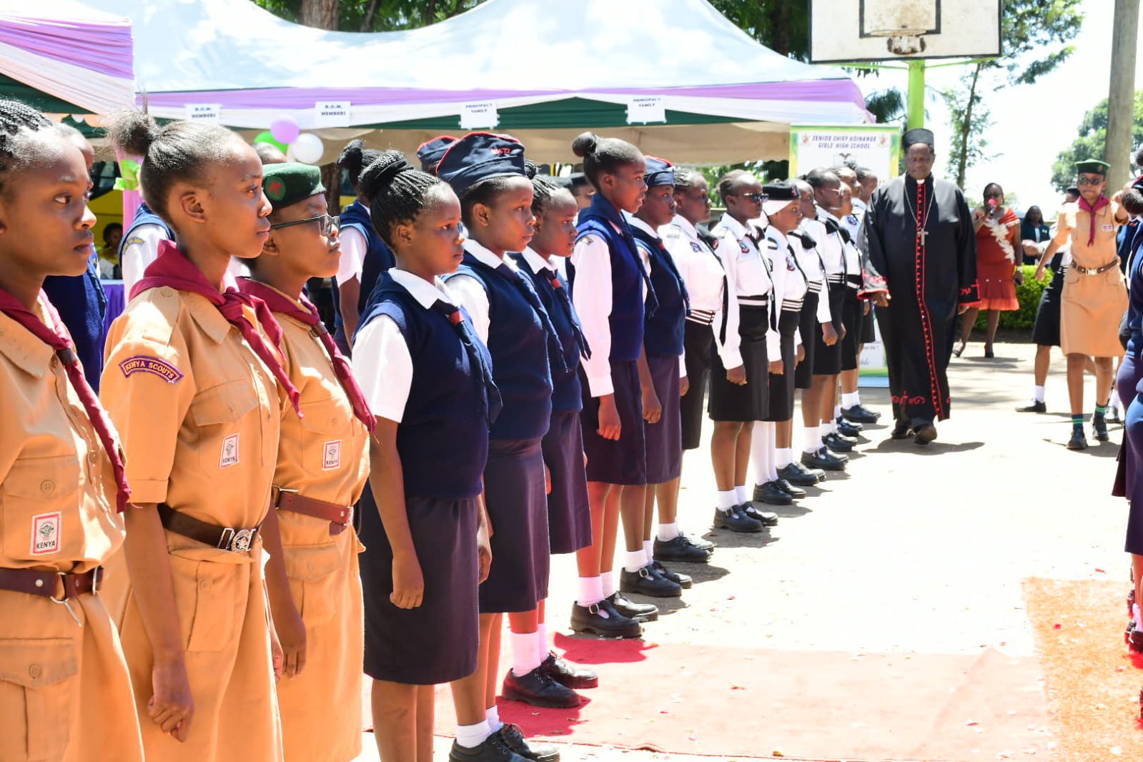 ESTHER MAINA INDUCTED AS THE 8TH PRINCIPAL OF SENIOR CHIEF KOINANGE GIRLS 