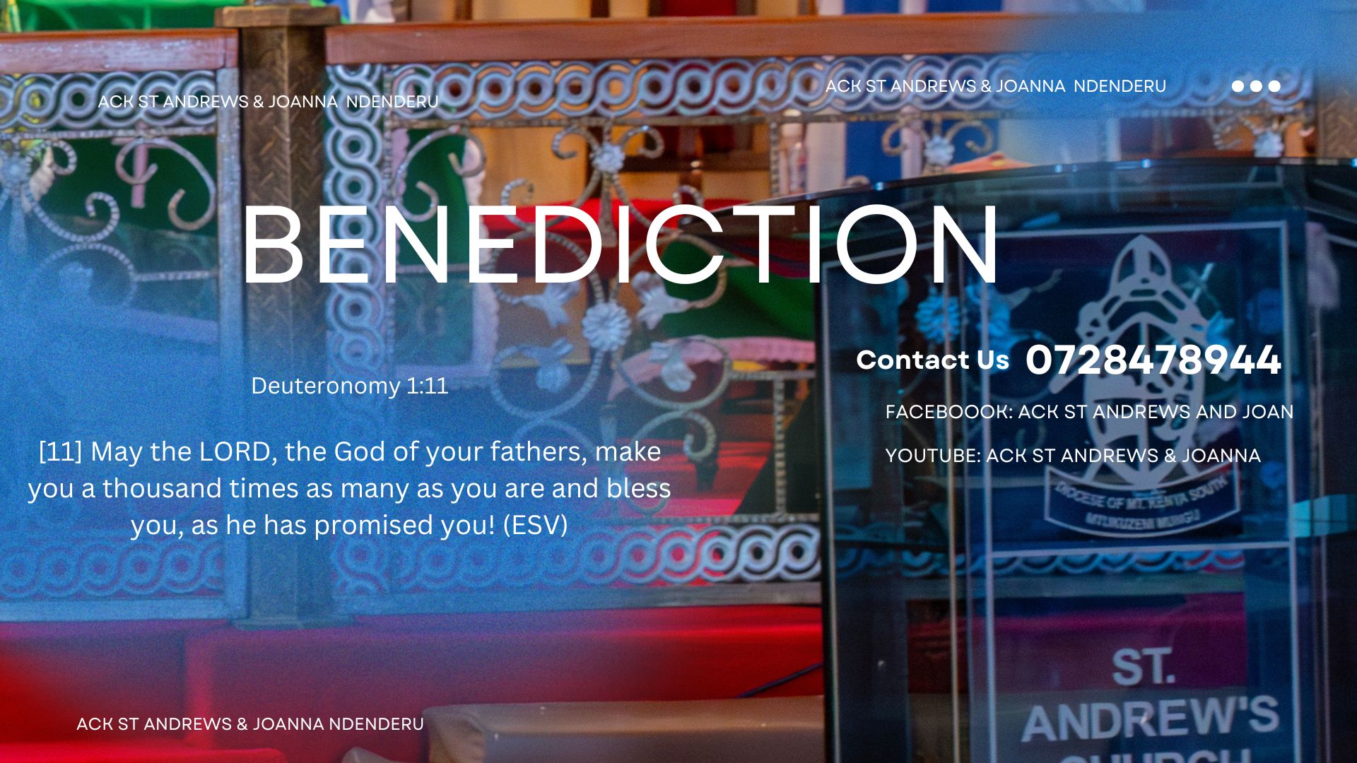 Benediction