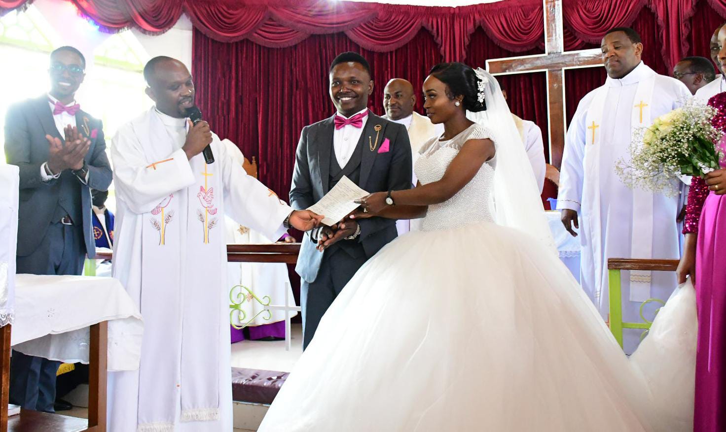 NAOMI AND DAVID TIE THE KNOT IN EXQUISITE WEDDING