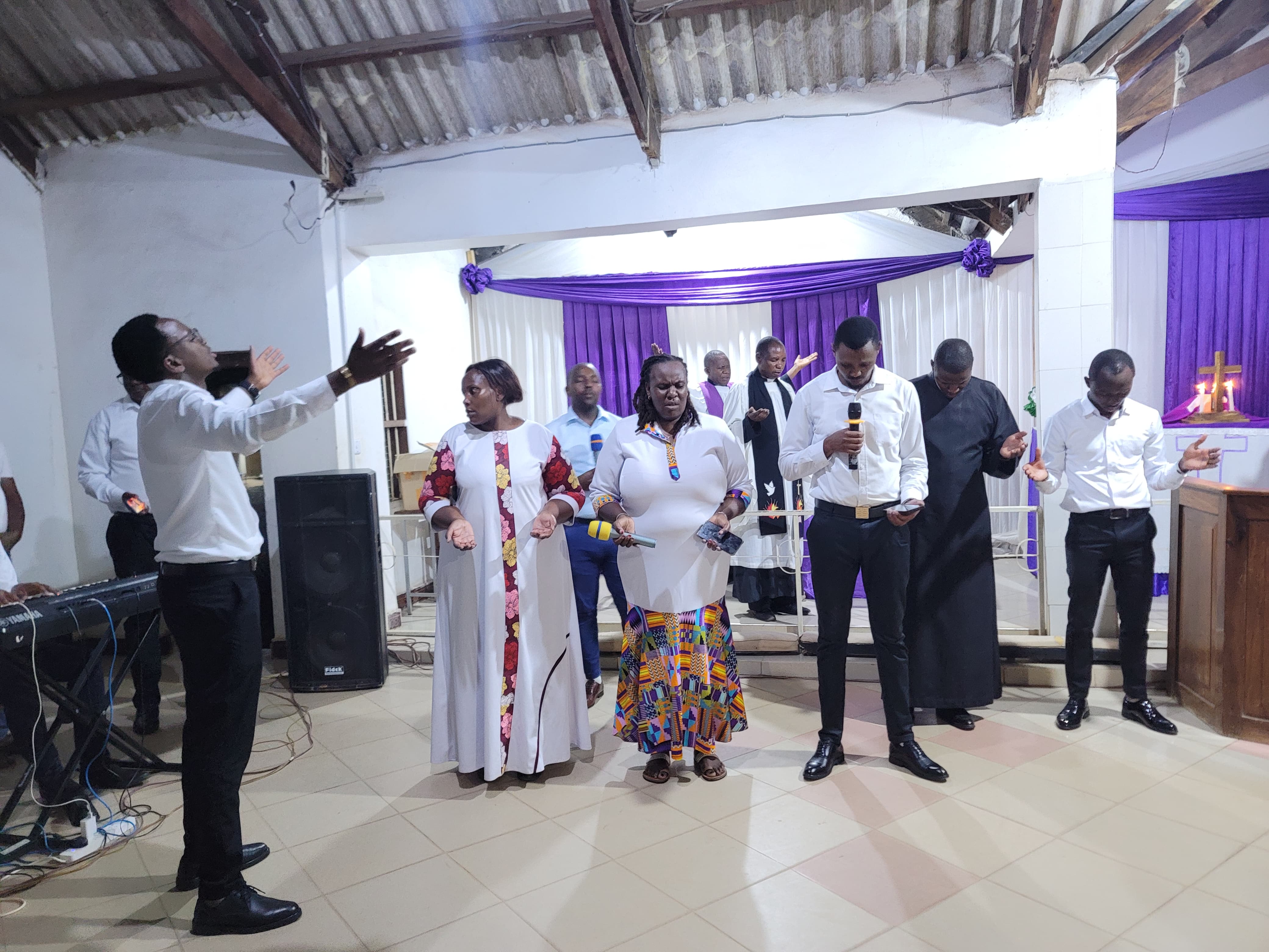 HOLY COMMUNION AND ANOINTING SERVICE AT ACT KANISA YA MCHUNGAJI MWEMA