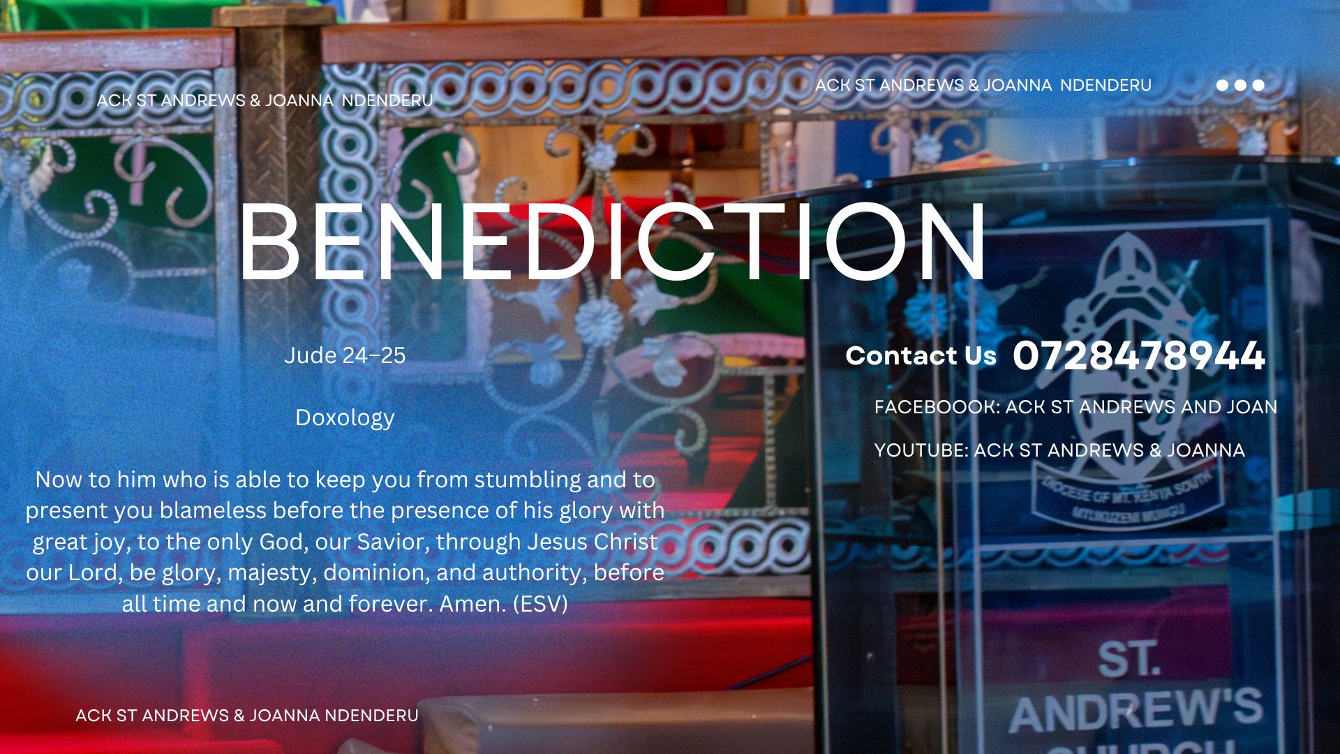 Benediction