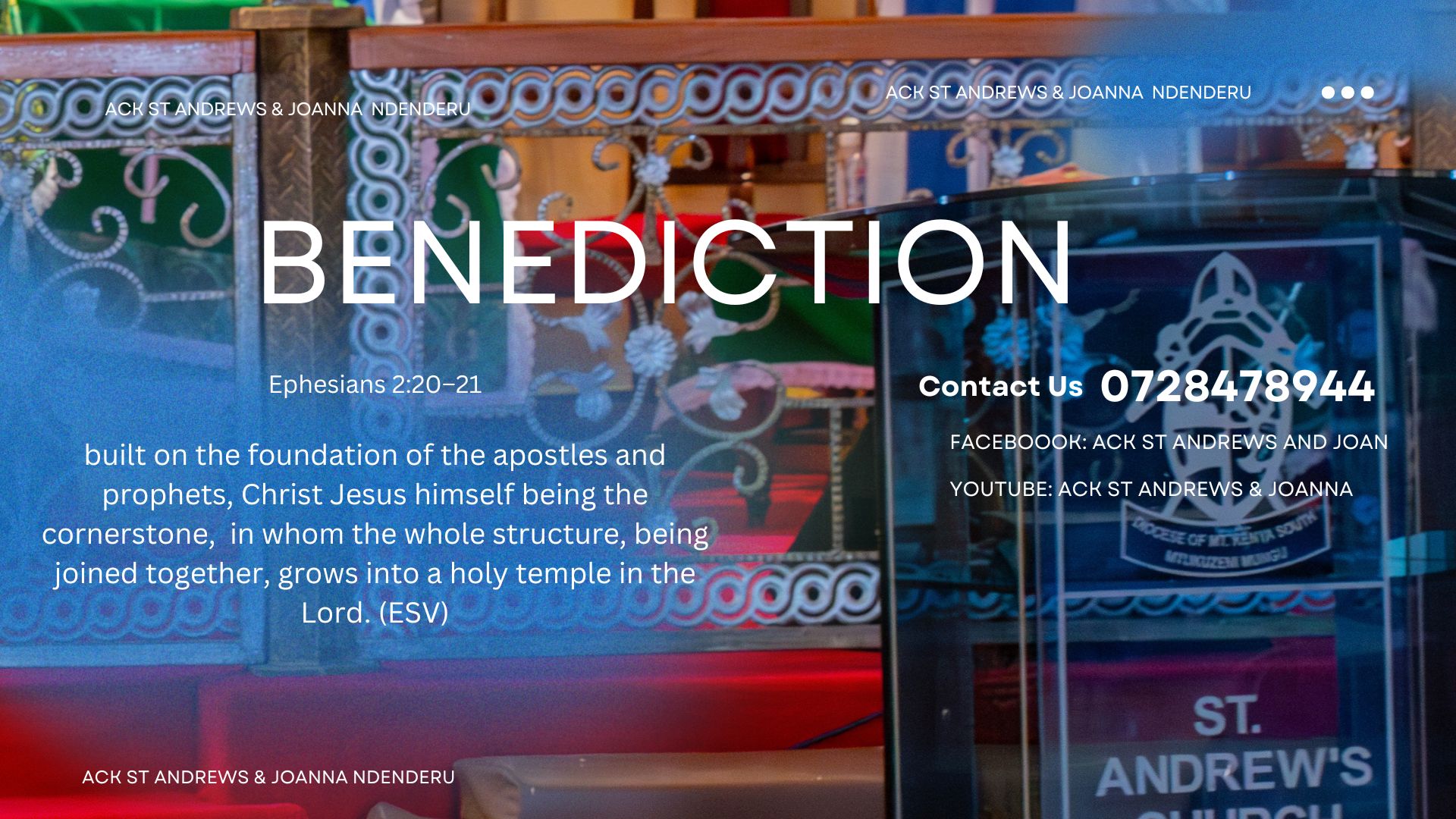Benediction