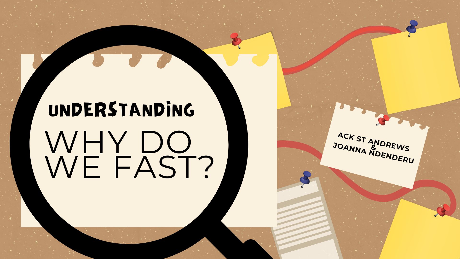 Why do we fast